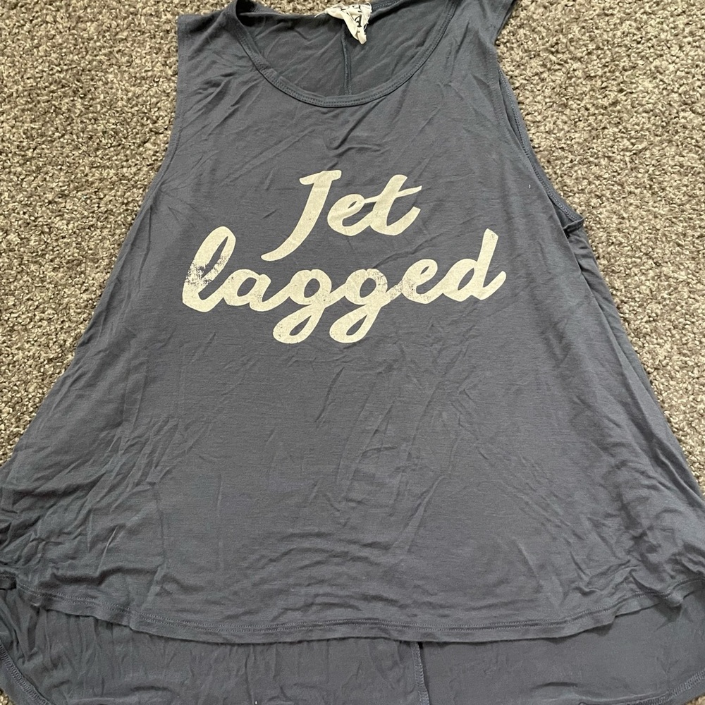 PPLA Soft Jet Lagged Tank Top Size Small